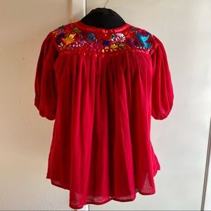 Embroidered Mexican Blouse